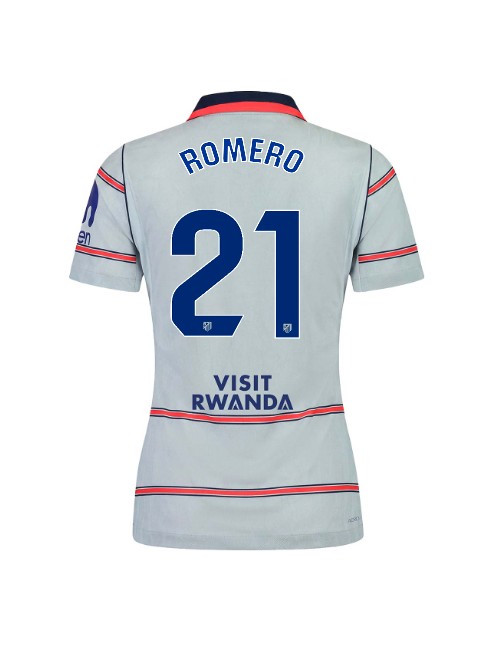 Atletico Madrid Cristian Romero #21 Replika Tredje Kläder Dam 2026-27 Kortärmad Atletico Madrid Cristian Romero #21 Replika Tredje Kläder Dam 2026-27 Kortärmad
